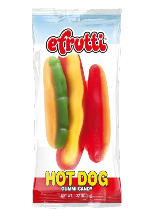 Efrutti Mini Gummy Hot Dog