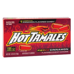 Hot Tamales Fierce Cinnamon Theater Box