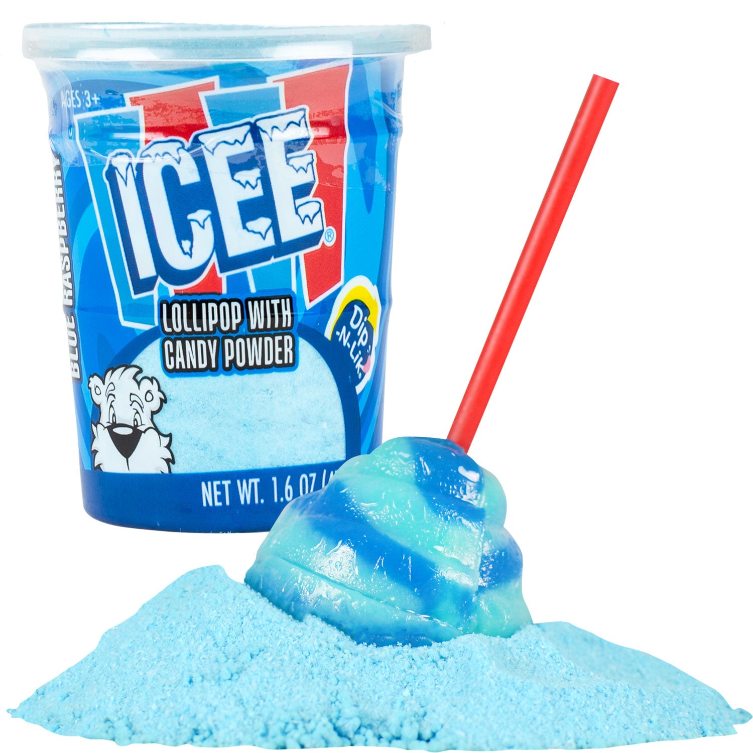 ICEE Dip-n-Lik Lollipop with Candy Powder
