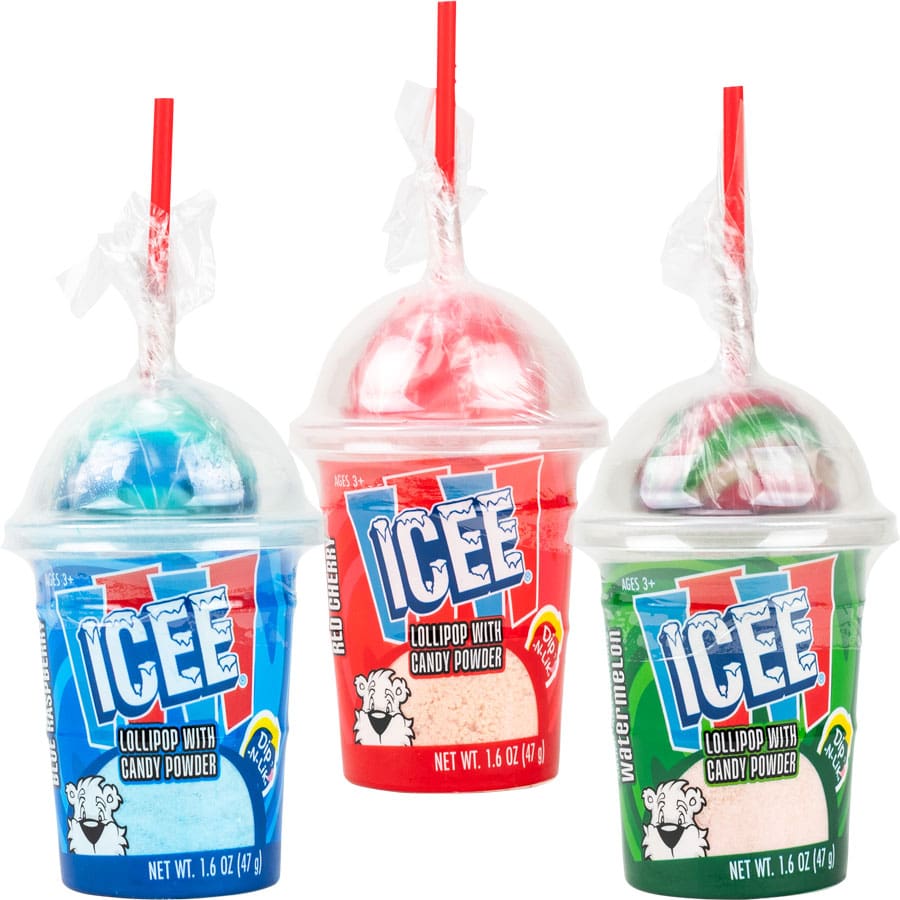 ICEE Dip-n-Lik Lollipop with Candy Powder