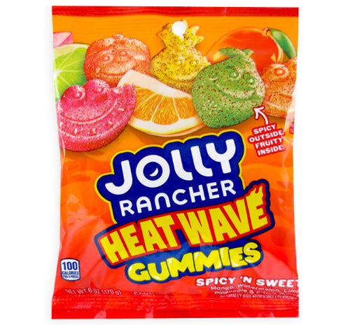 Jolly Rancher Heat Wave Gummies Peg Bag