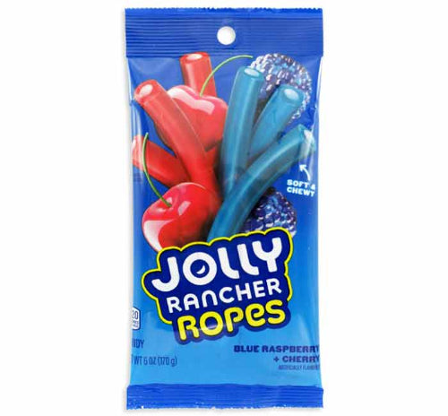 Jolly Rancher Ropes Blue Raspberry & Cherry Peg Bag