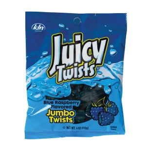 Juicy Twists Blue Raspberry Licorice
