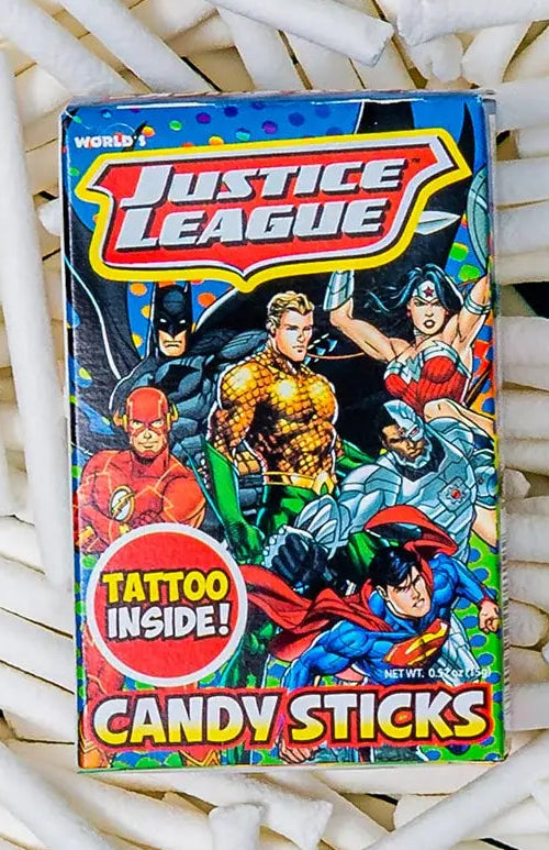 Justice League Candy Sticks