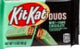 Kit Kat Duos dark chocolate mint bar in green and white packaging