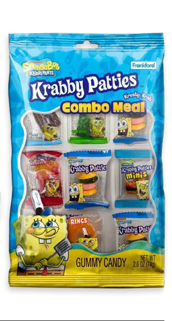 Krabby Patties SpongeBob Peg Bag