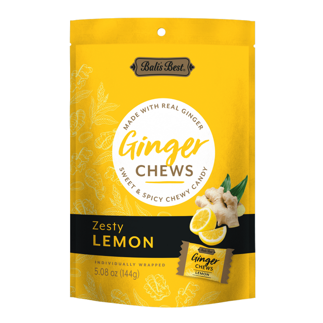 Bali's Best Zesty Lemon Ginger Chews