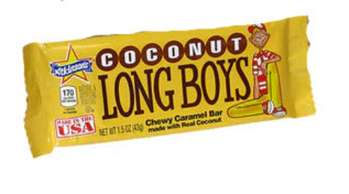 Long Boys Coconut Candy Bar