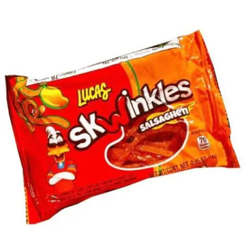 Lucas Skwinkles Salsagheti Mango Candy