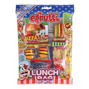EFrutti Lunch Bag Gummi Peg with colorful fruit gummy candies