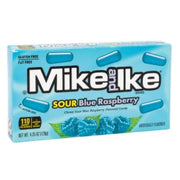 Mike and Ike Sour Blue Raspberry Theater Box