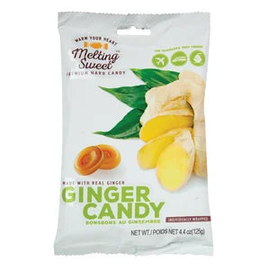 Melting Sweet Ginger Hard Candy Peg Bag
