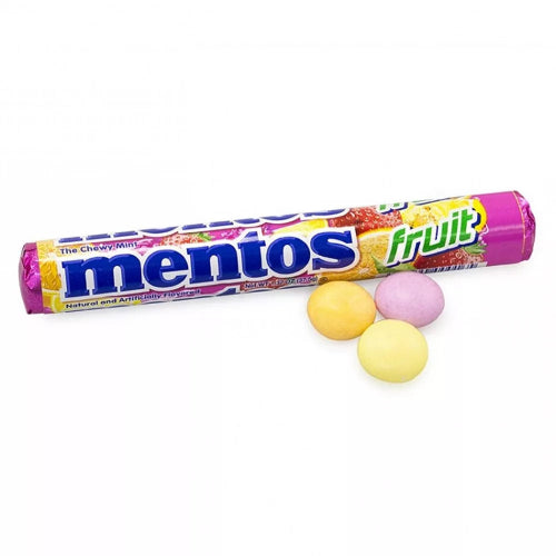 Mentos Fruit Candy Roll
