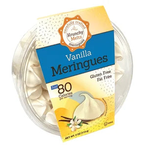 Krunchy Melts Vanilla Meringues