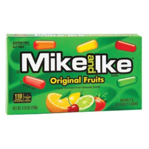 Mike and Ikes Original Fruits Theater Box with colorful candies