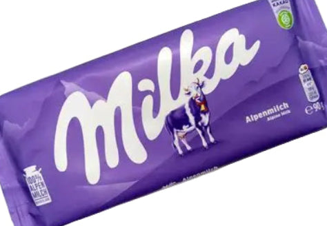 Milka Alpenmilch Milk Chocolate Bar