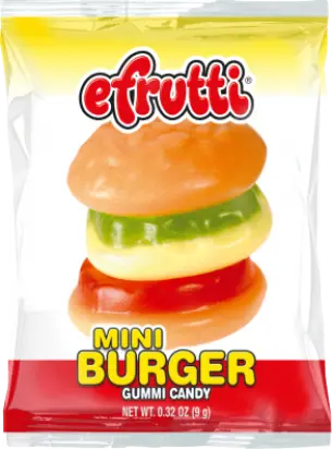 Efrutti Mini Burger Gummi