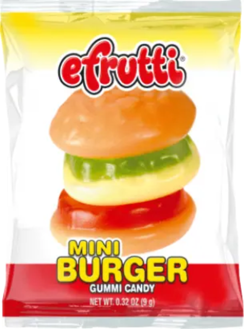 Efrutti Mini Burger Gummi