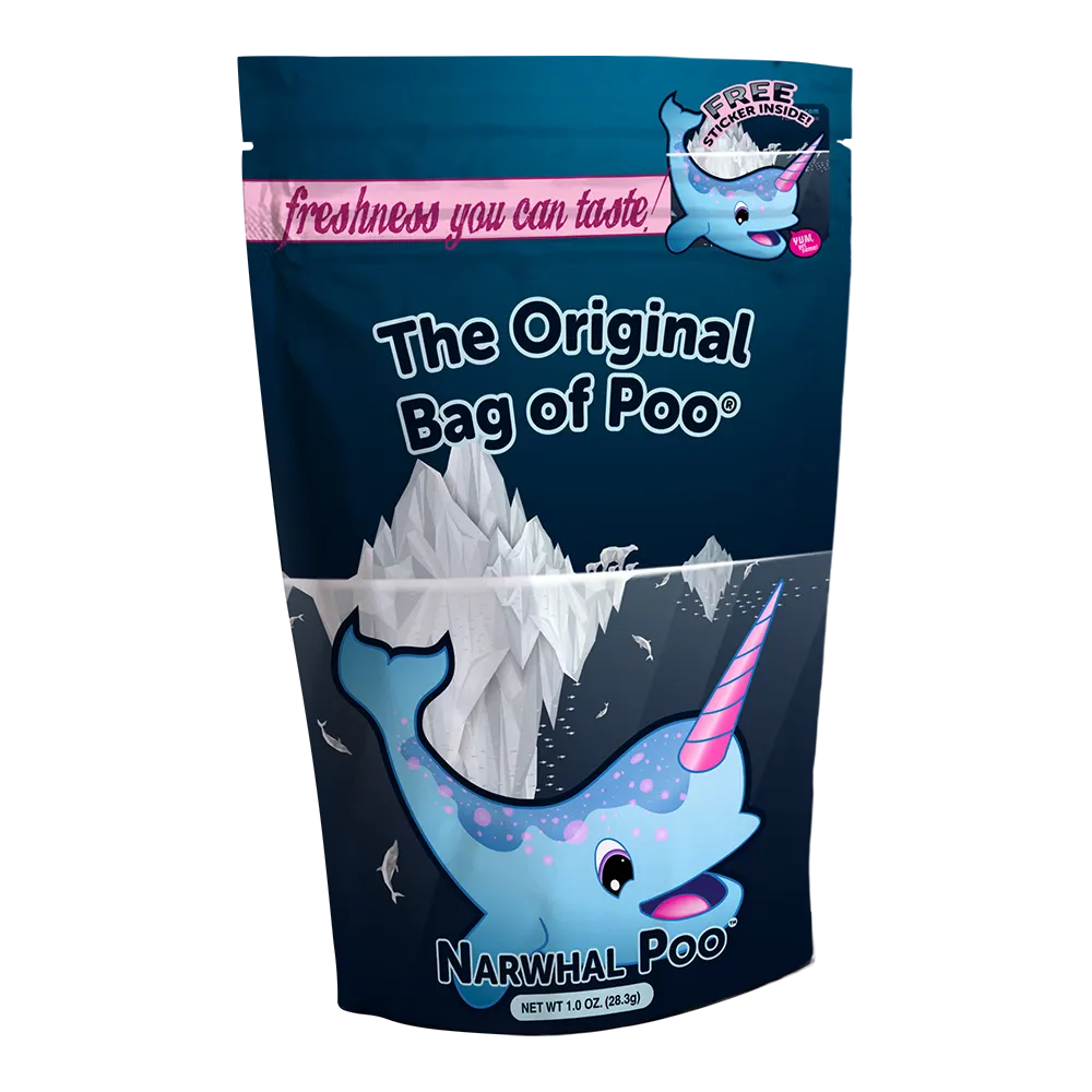 Narwhal Poo Blueberry Cotton Candy