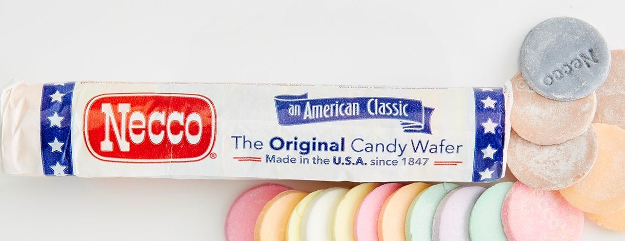Necco Wafers Assorted Candy Roll