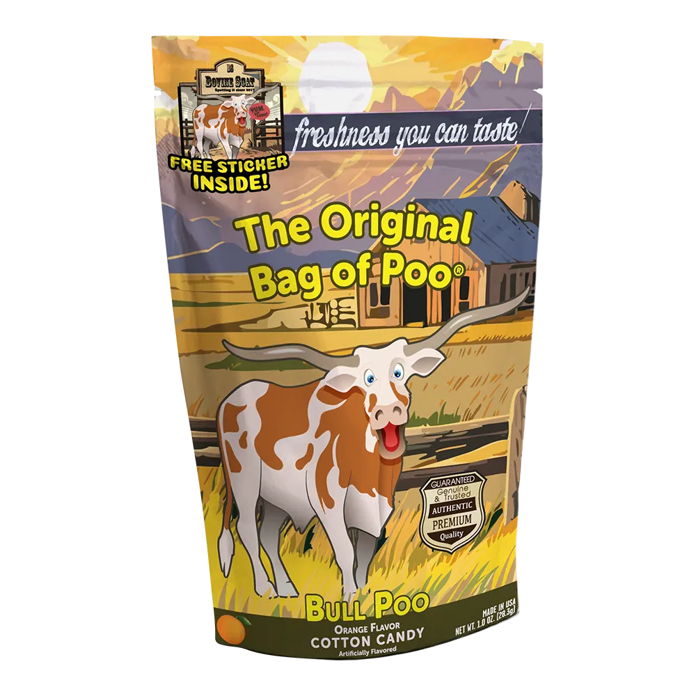 Bull Poo Orange Cotton Candy