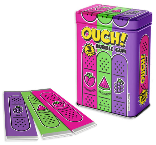 Ouch! Bubble Gum & Tin