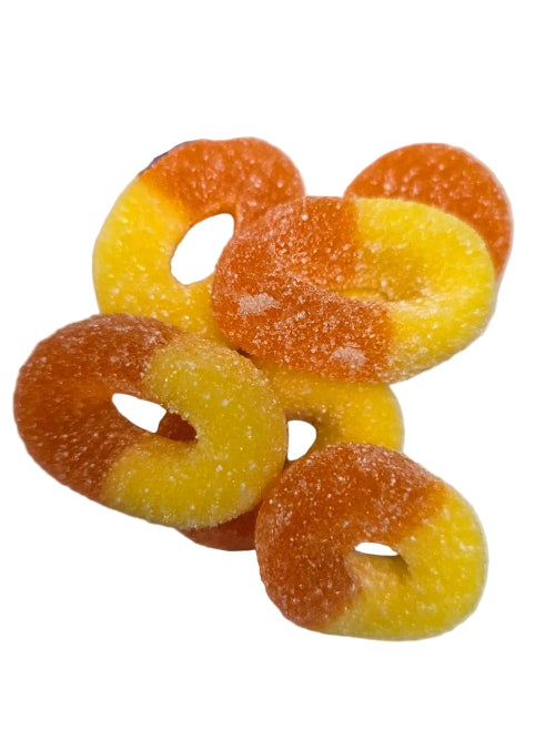 Gummy Peach Rings