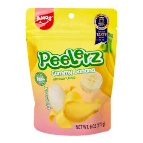 Peelerz Banana Gummy Candy Peg Bag