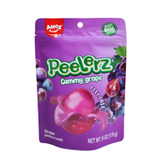 Peelerz Grape Gummy Candy Peg Bag
