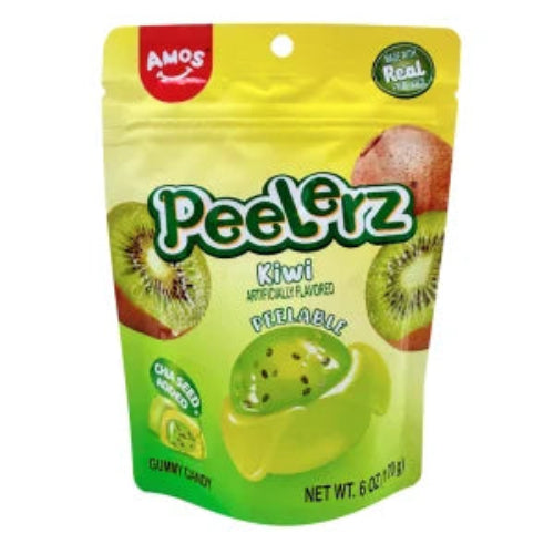 Peelerz Kiwi Gummy Candy Peg Bag