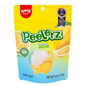 Peelerz Lemon Gummy Candy Peg Bag