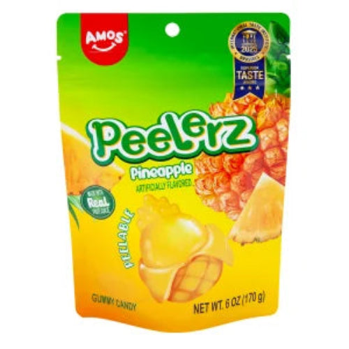 Peelerz Pineapple Gummy Candy Peg Bag