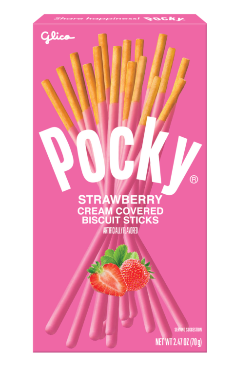 Pocky Strawberry Cookie Sticks 2.47 oz