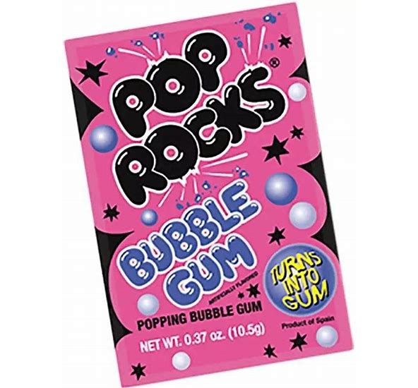 Pop Rocks Bubble Gum