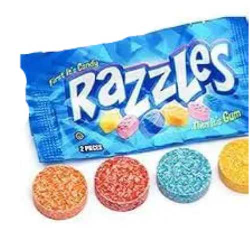 Mini Razzles Razzles Original Gum – 2 Kids Candy Store
