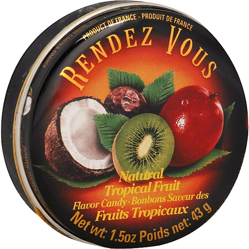 Rendez Vous Tropical Fruit Candy Tin
