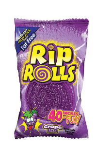 Rip Rolls Sour Grape
