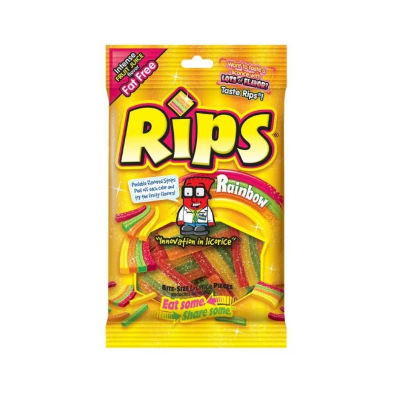 Rips Rainbow Candies Peg Bag