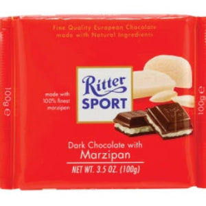 Ritter Sport Dark Chocolate Marzipan Bar