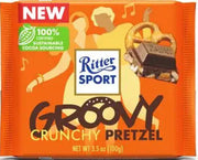 Ritter Sport Milk Chocolate Crunchy Pretzel