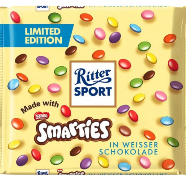 Ritter Sport White Chocolate with Smarties