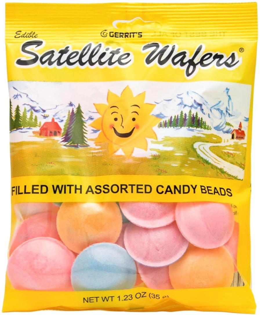 Satellite Wafers with Beads Peg Bag