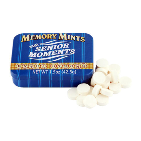 Memory Mints Senior Moments Tin with Mints