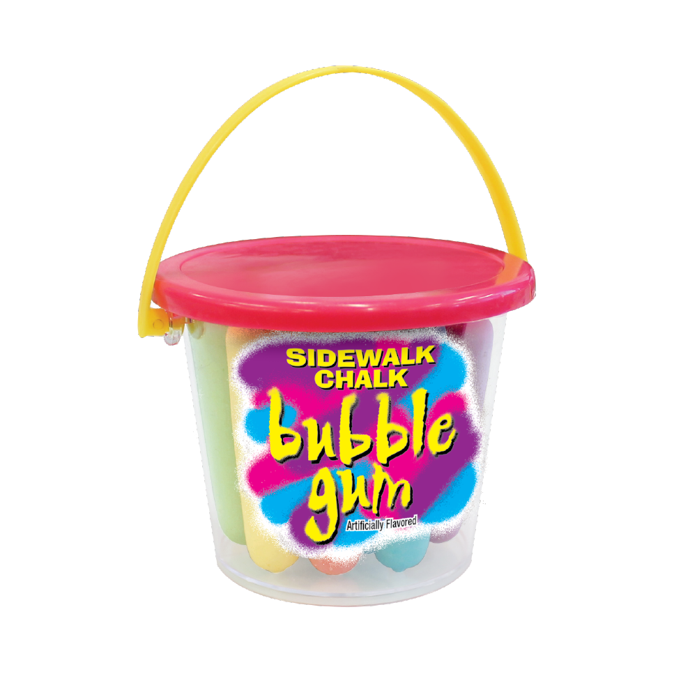 Sidewalk Chalk Bubble Gum
