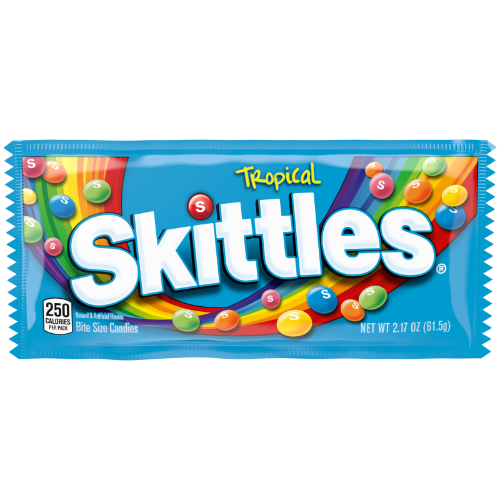 Skittles Tropical Candy Bag