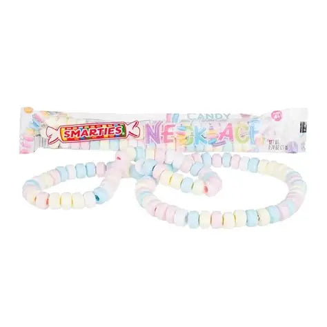 Smarties Small Candy Necklace Wrapped