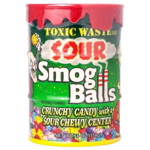 Toxic Waste Sour Smog Balls Bank