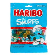 Haribo Gummy Smurfs Peg Bag