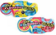 Sour Goo Dunkers with Gummy Worms