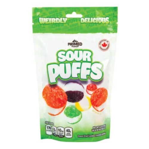 Primed Warrior Freeze Dried Sour Puffs